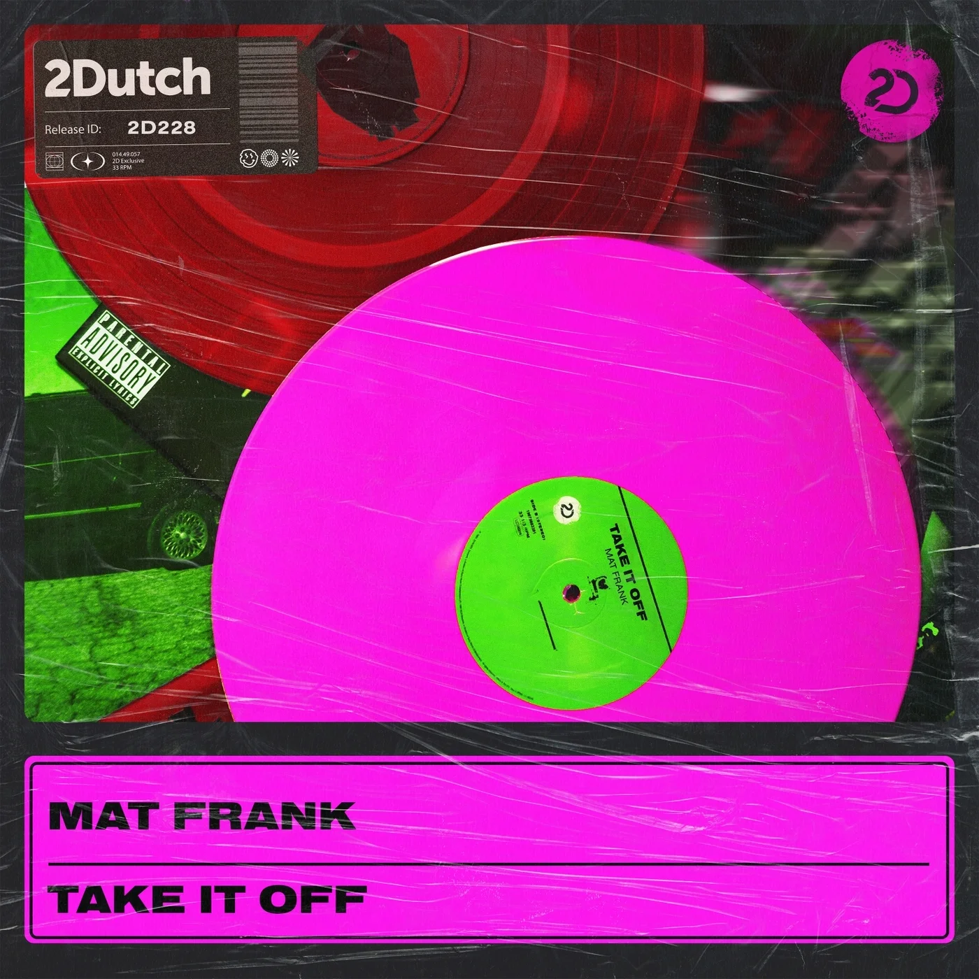 Mat Frank — Take It Off cover artwork