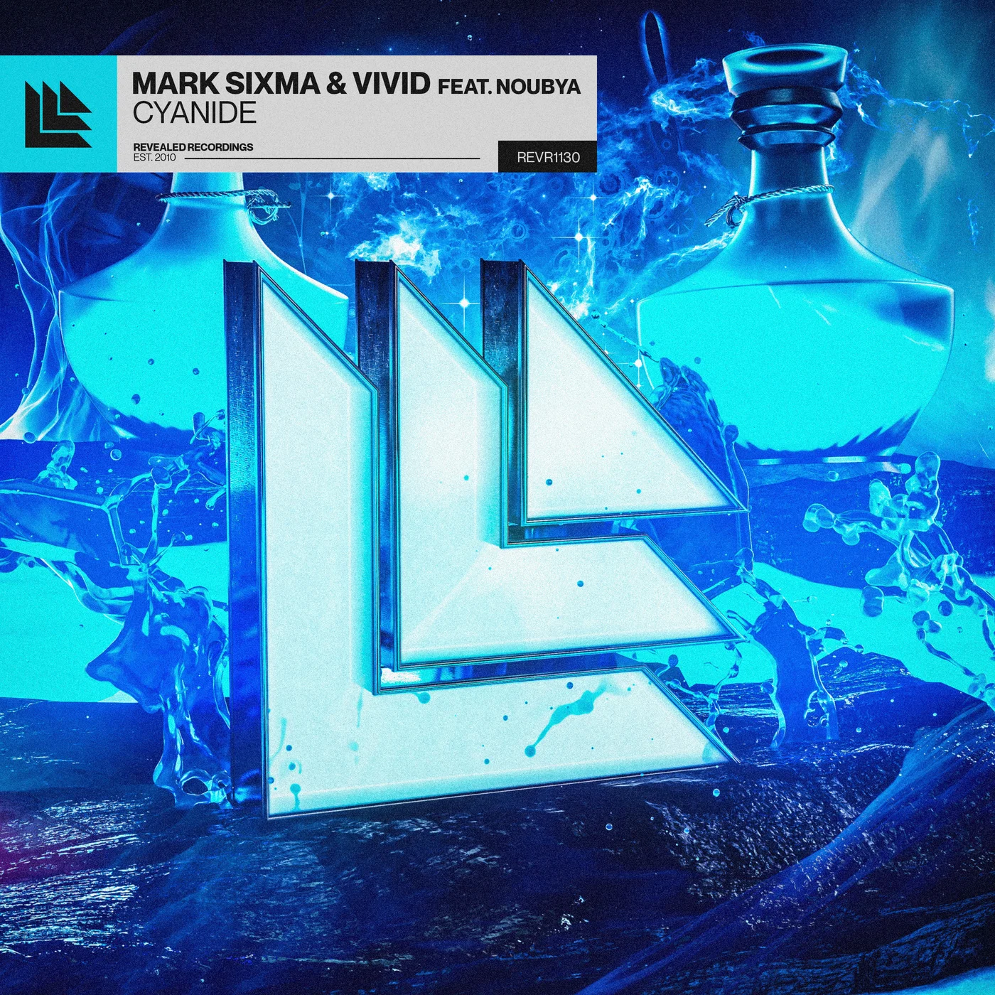 Mark Sixma, VIVID, & Noubya — Cyanide cover artwork