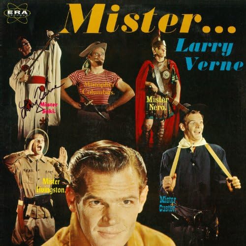 Larry Verne — Mr. Custer cover artwork