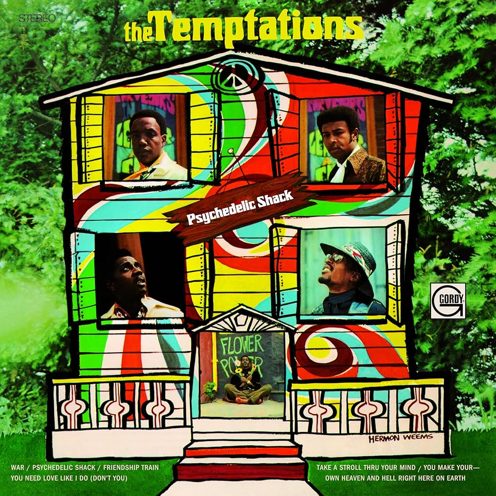 The Temptations Psychedelic Shack cover artwork