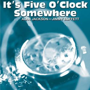 Alan Jackson & Jimmy Buffett — It&#039;s Five O&#039;Clock Somewhere cover artwork