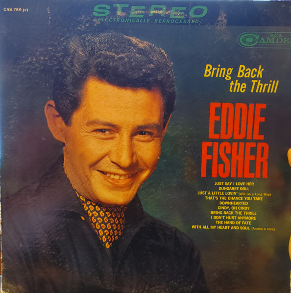 Eddie Fisher — Bring Back The Thrill cover artwork