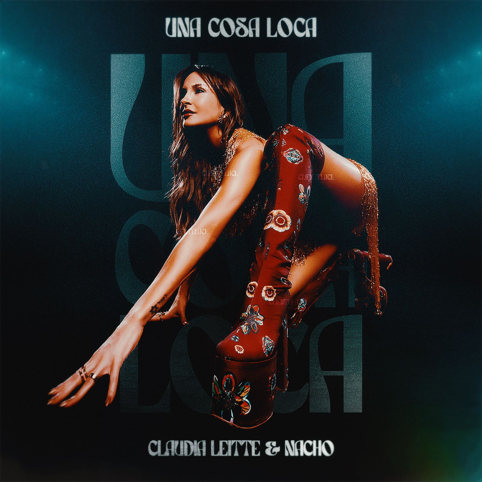 Claudia Leitte featuring Nacho — Una Cosa Loca cover artwork