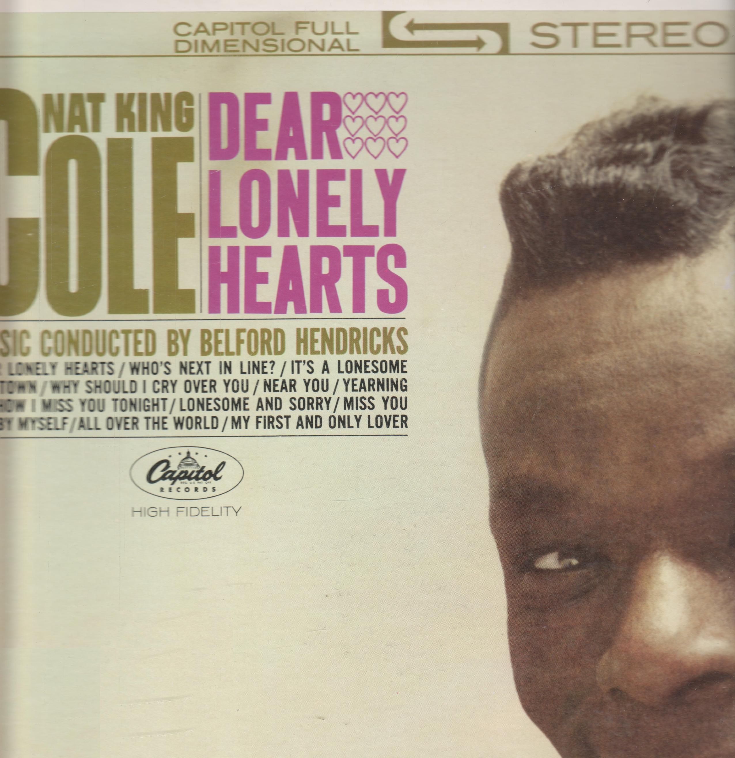 Nat King Cole — Dear Lonely Hearts cover artwork
