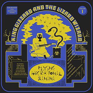 King Gizzard &amp; the Lizard Wizard Flying Microtonal Banana cover artwork