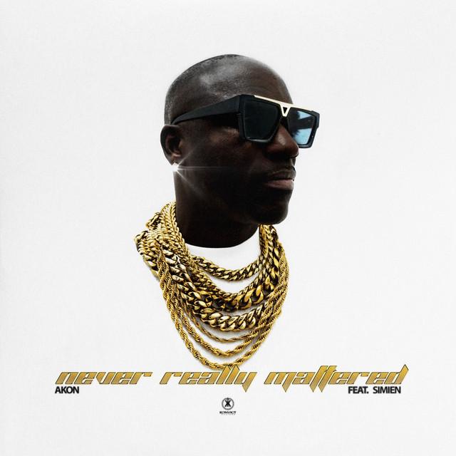 Akon featuring Simien — Never Really Mattered cover artwork