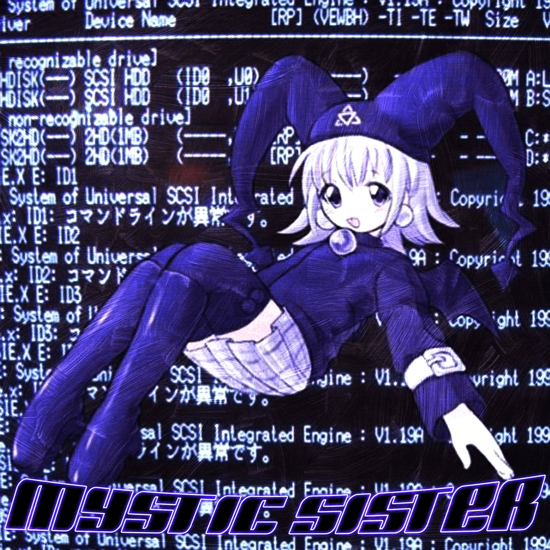 Scythermane, MIDI Kittyy, & MSTERSND — MYSTIC SISTER cover artwork