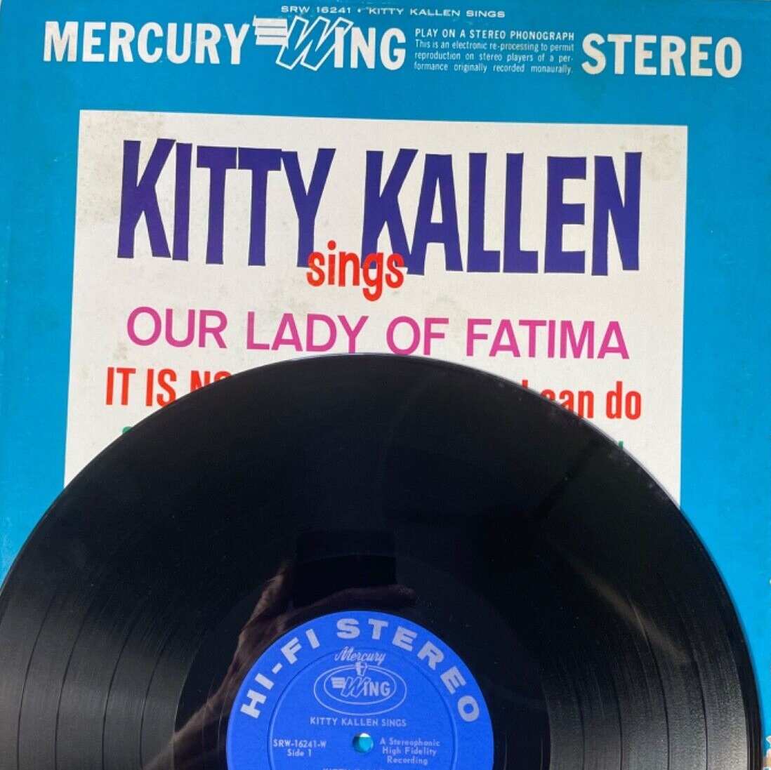 Kitty Kallen & Richard Hayes — Our Lady Of Fatima cover artwork