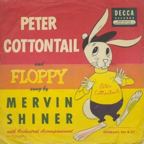 Mervin Shiner — Peter Cottontail cover artwork