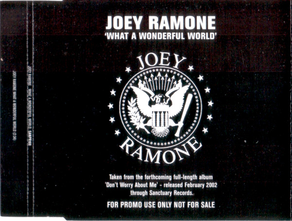 Joey Ramone — What a Wonderful World cover artwork