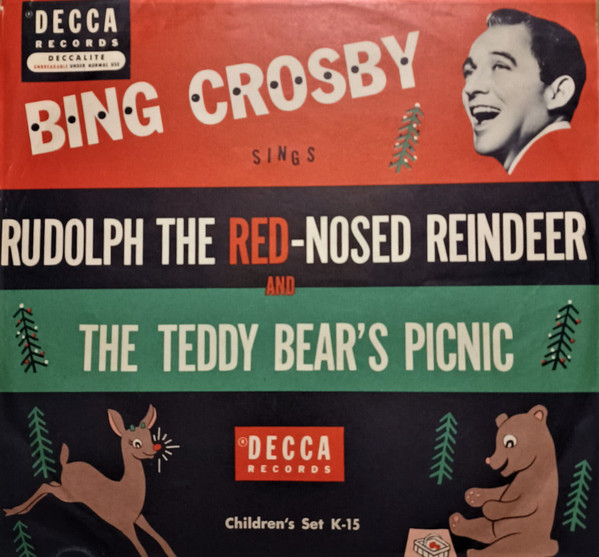 Bing Crosby — Rudolph The Red-Nosed Reindeer cover artwork