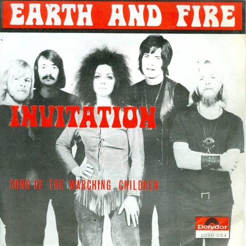 Earth and Fire — Invitation cover artwork