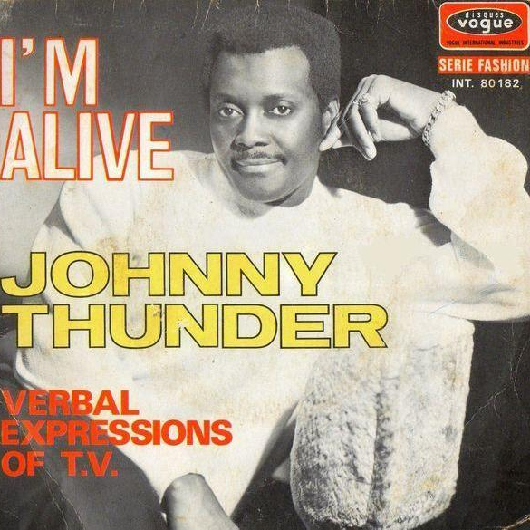 Johnny Thunder — I&#039;m Alive cover artwork