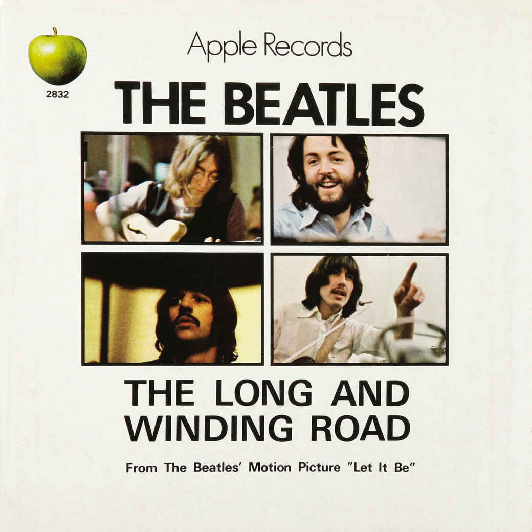 The Beatles — The Long and Winding Road cover artwork
