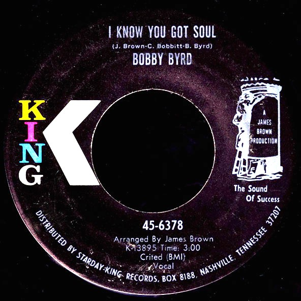 Bobby Byrd — I Know You Got Soul cover artwork