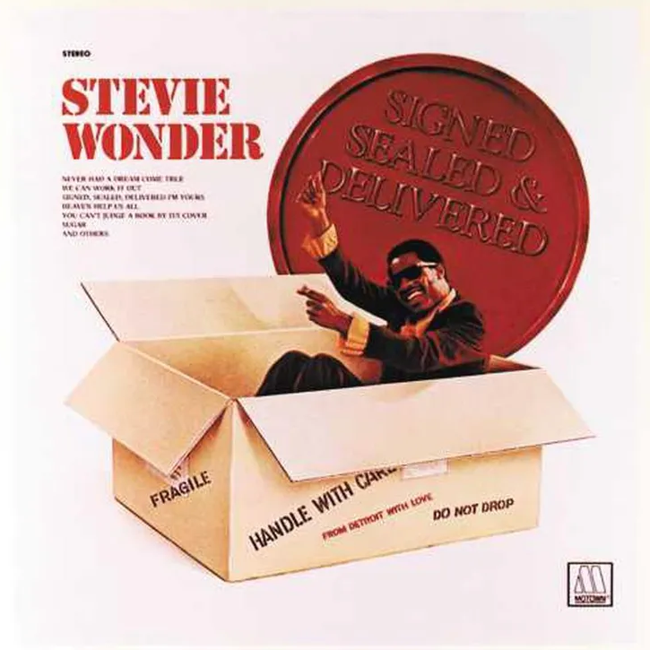 Stevie Wonder — Signed, Sealed &amp; Delivered cover artwork