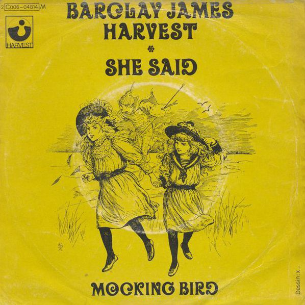 Barclay James Harvest — She Said cover artwork