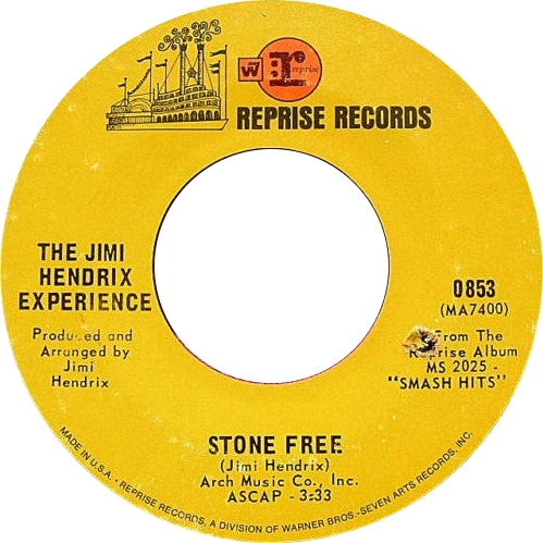 The Jimi Hendrix Experience — Stone Free cover artwork