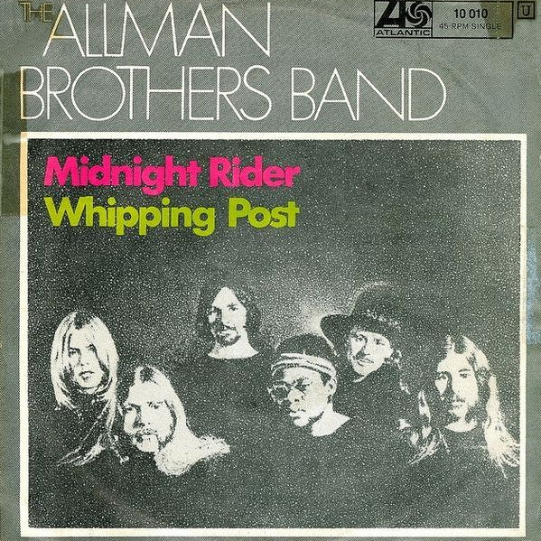 The Allman Brothers Band — Midnight Rider cover artwork