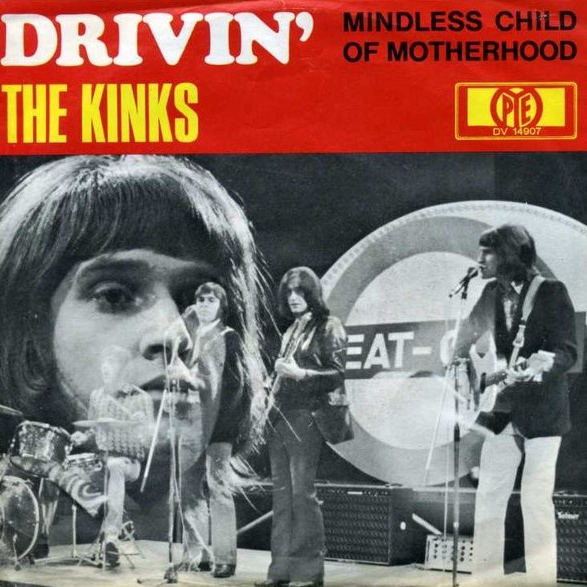 The Kinks — Drivin&#039; cover artwork