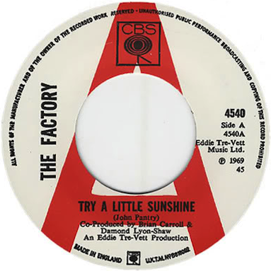 The Factory (UK) — Try a Little Sunshine cover artwork
