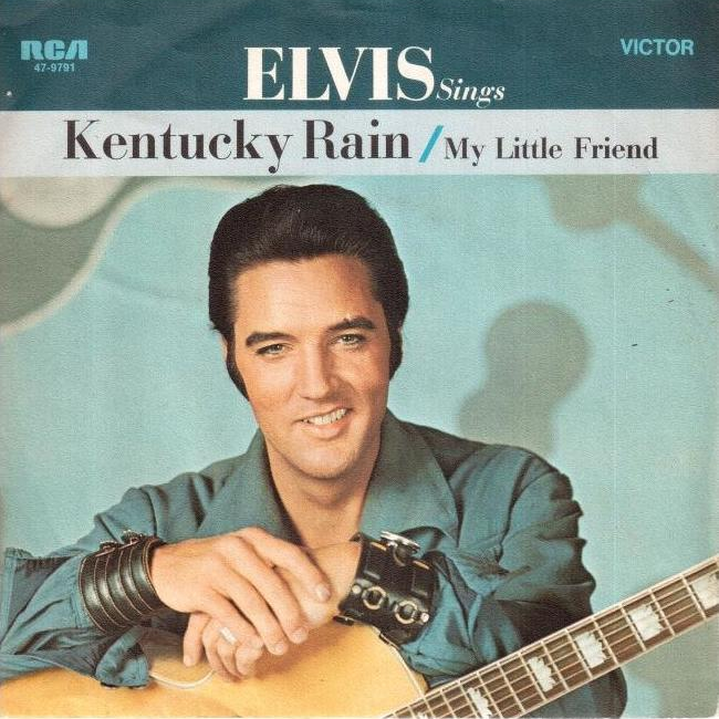 Elvis Presley — Kentucky Rain cover artwork