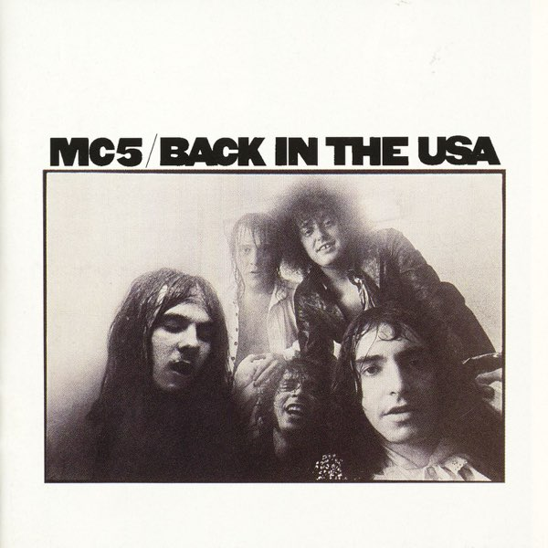 MC5 Back in the USA cover artwork