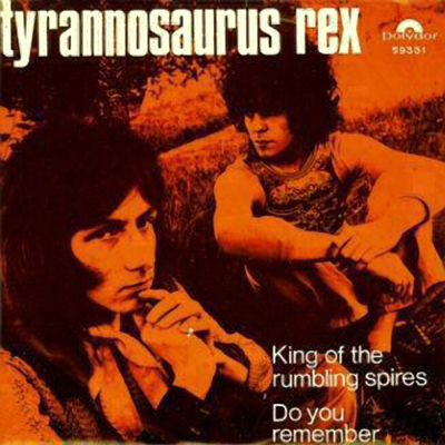 Tyrannosaurus Rex — King of the Rumbling Spires cover artwork