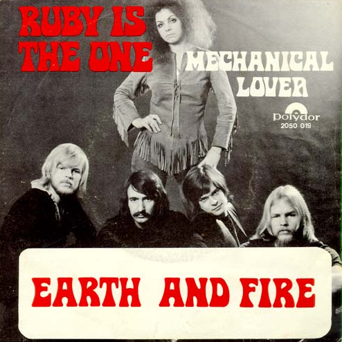 Earth and Fire — Ruby Is the One cover artwork