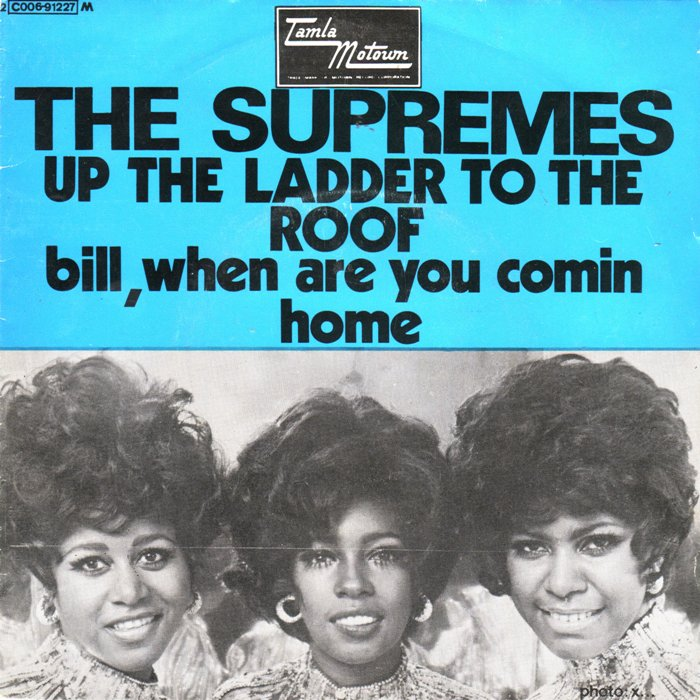 The Supremes — Up the Ladder to the Roof cover artwork
