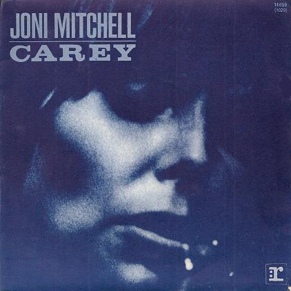 Joni Mitchell — Carey cover artwork