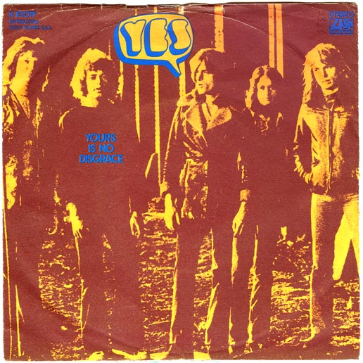 Yes — Yours Is No Disgrace cover artwork