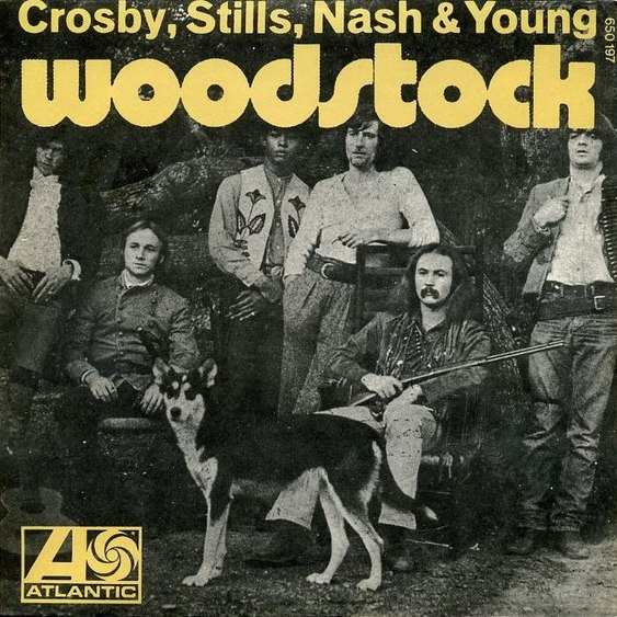 Crosby, Stills, Nash &amp; Young — Woodstock cover artwork
