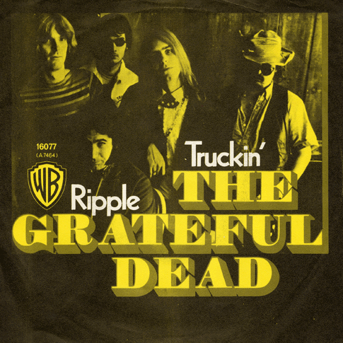 Grateful Dead — Truckin&#039; cover artwork