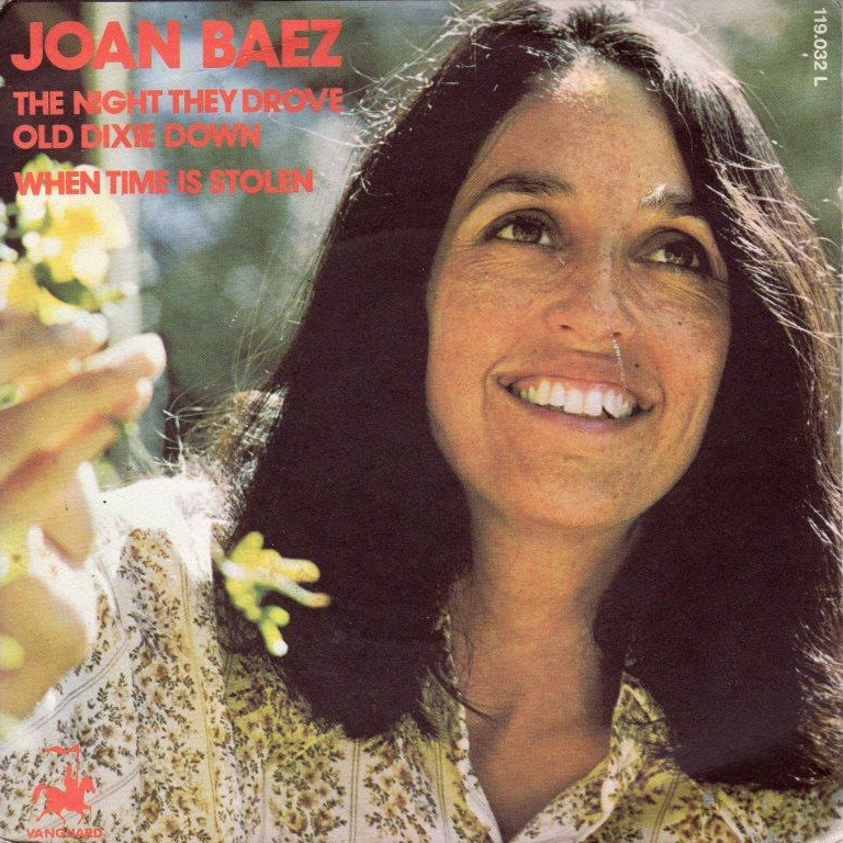 Joan Baez — The Night They Drove Old Dixie Down cover artwork