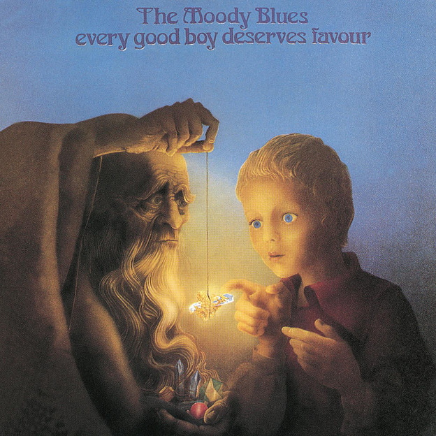 The Moody Blues Every Good Boy Deserves Favour cover artwork