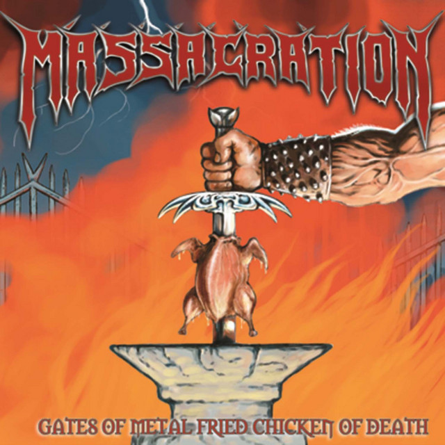 Massacration — Metal Is the Law cover artwork