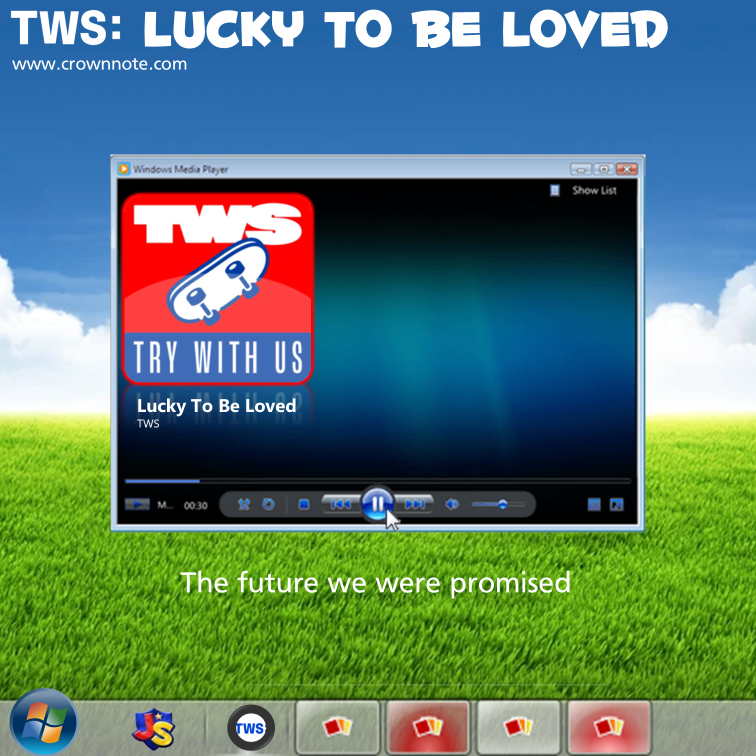 TWS — Lucky To Be Loved cover artwork