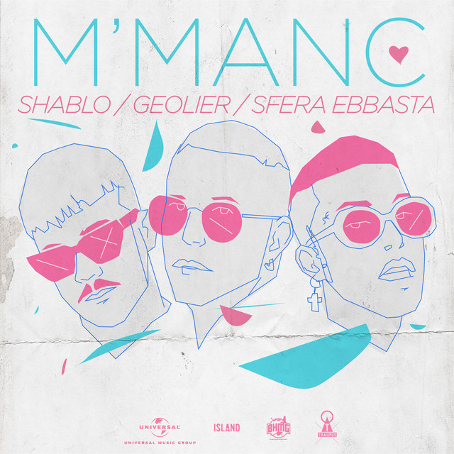 Shablo, Geolier, & Sfera Ebbasta — M&#039; Manc cover artwork