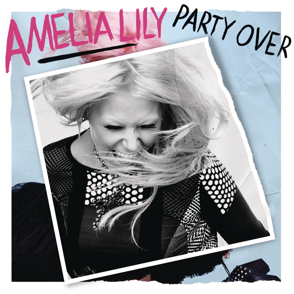 Amelia Lily — Party Over cover artwork