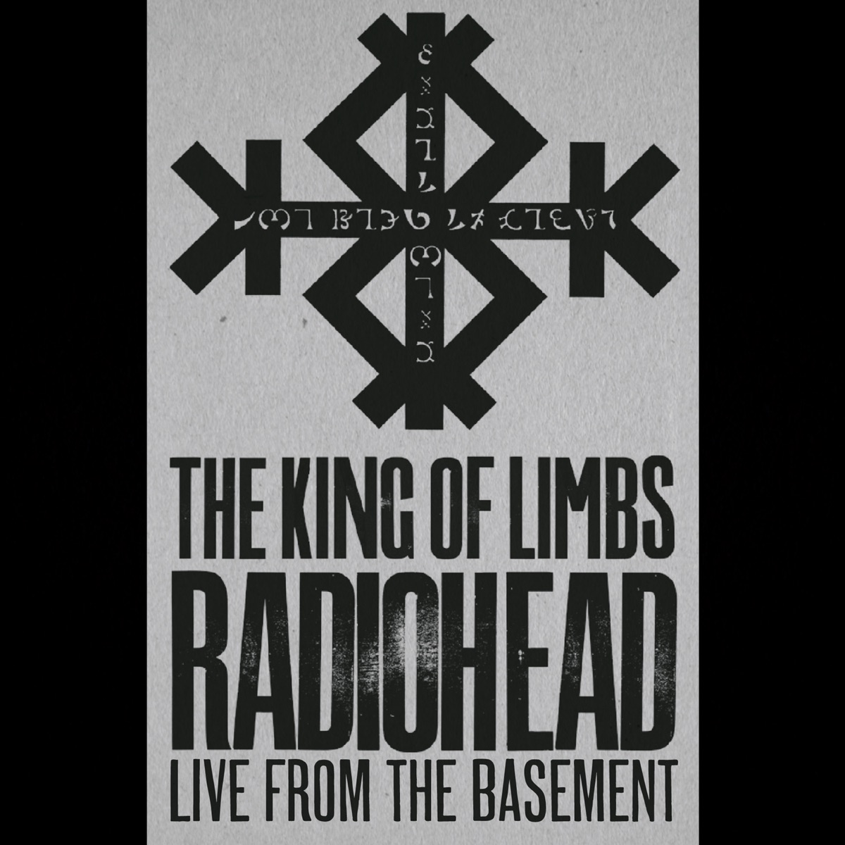 Radiohead The King of Limbs: Live from the Basement cover artwork