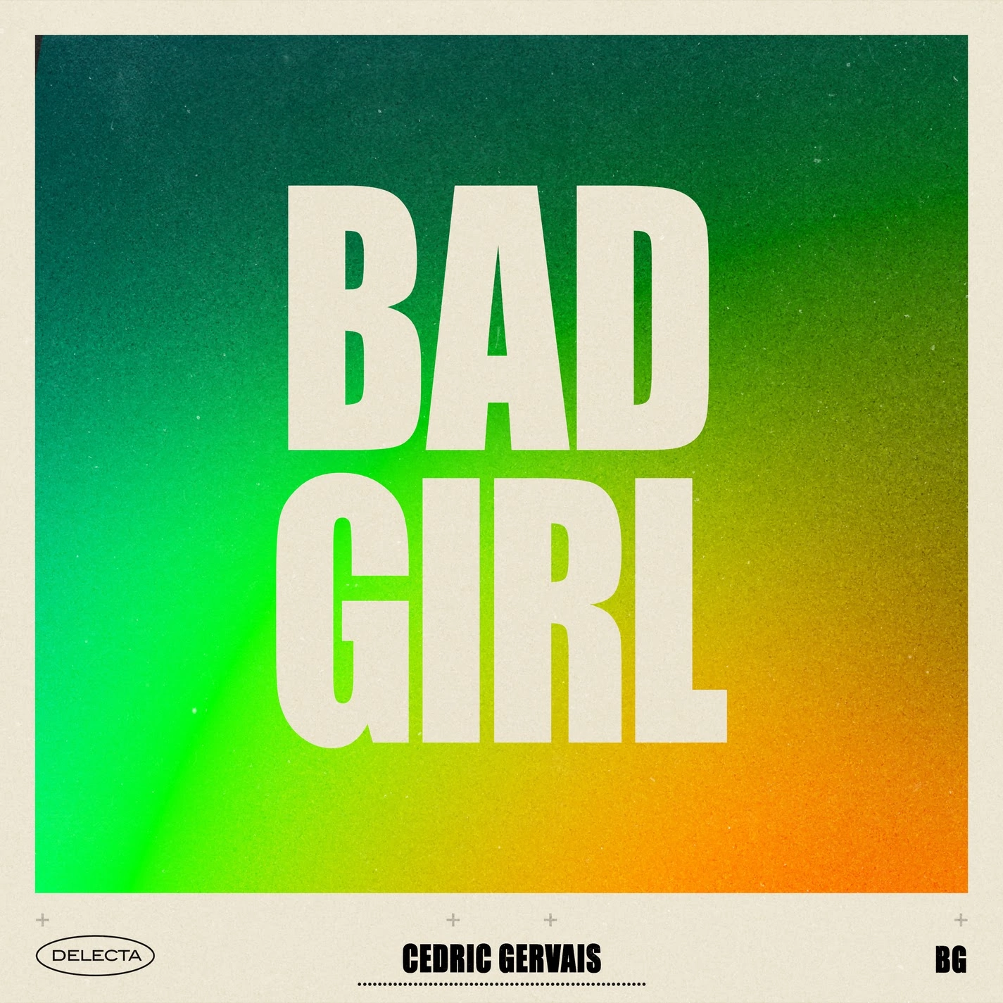 Cedric Gervais — BAD GIRL cover artwork