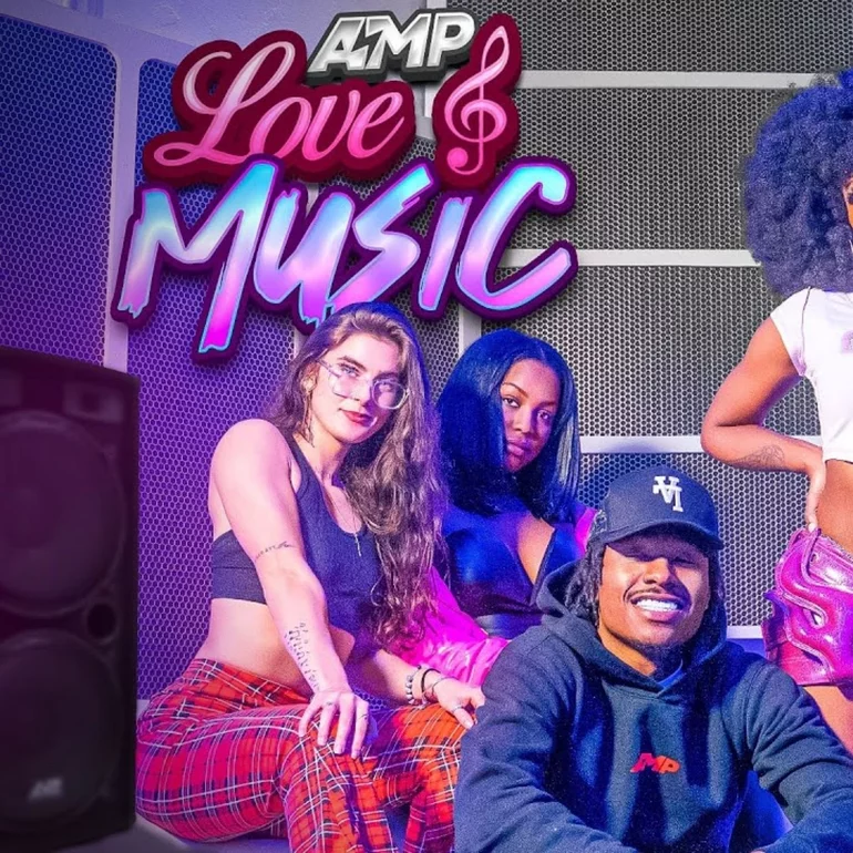 AMP AMP Love &amp; Music cover artwork
