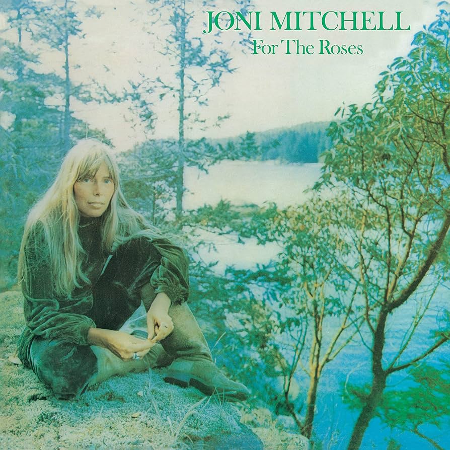 Joni Mitchell For the Roses cover artwork