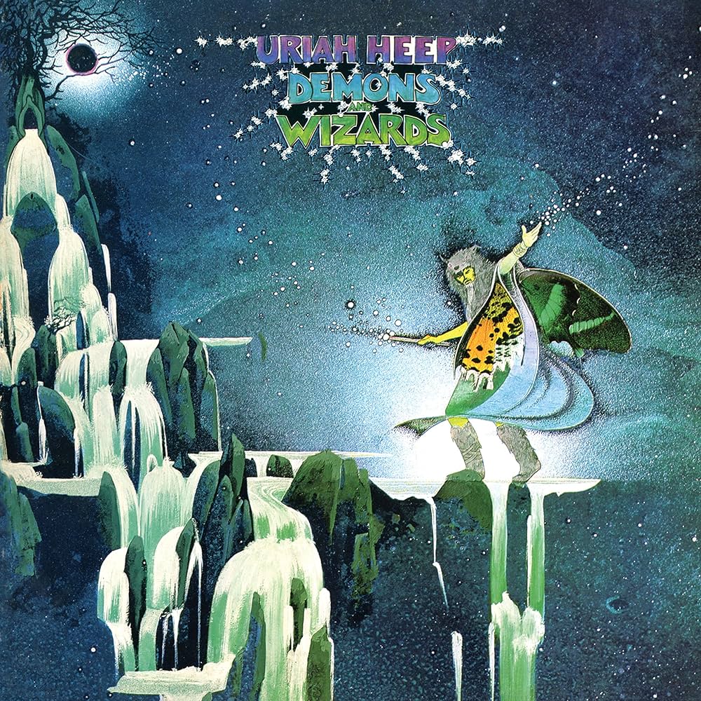 Uriah Heep Demons and Wizards cover artwork