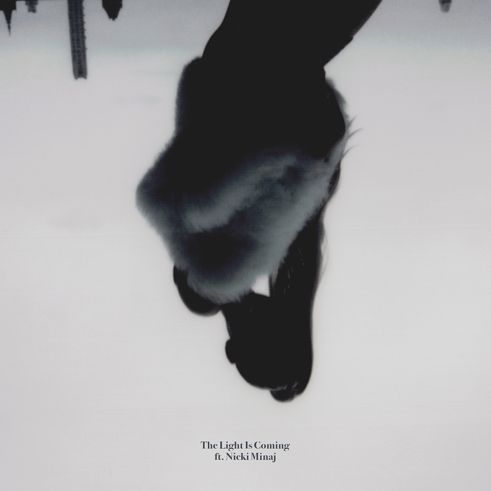 Ariana Grande featuring Nicki Minaj — the light is coming cover artwork