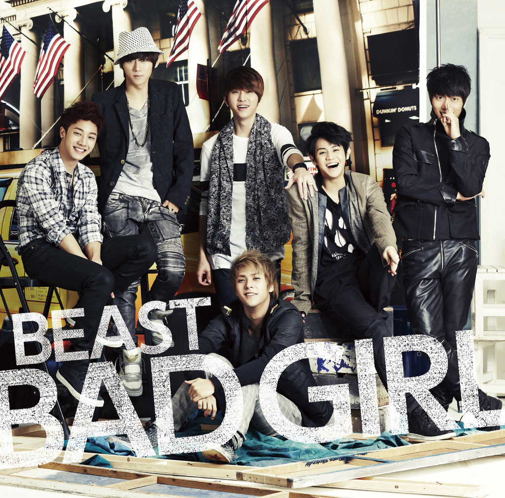 BEAST — BAD GIRL (Japanese ver.) cover artwork