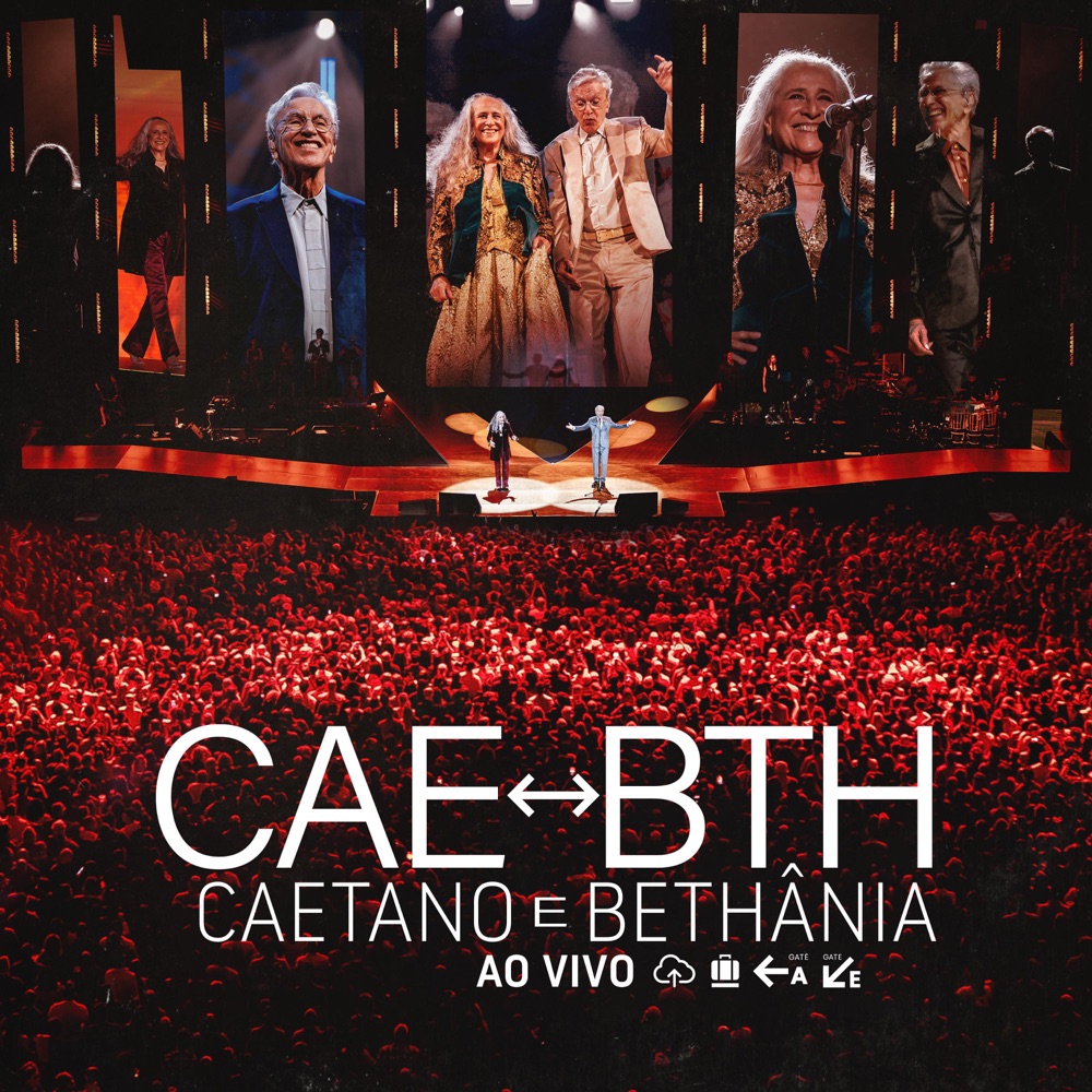 Caetano Veloso & Maria Bethânia Caetano e Bethânia (Ao Vivo) [DUPLICATE] cover artwork