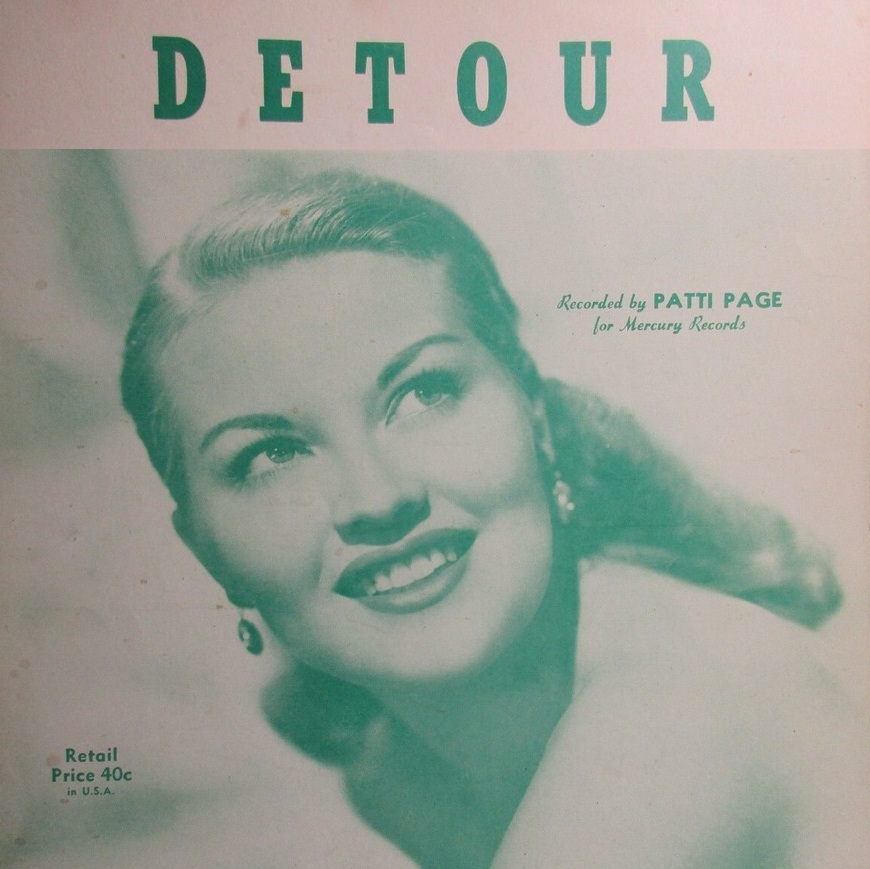 Patti Page — Detour cover artwork
