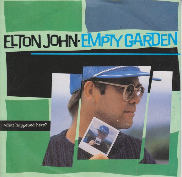 Elton John — Empty Garden (Hey Hey Johnny) cover artwork